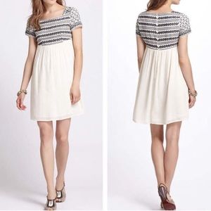 Anthropologie baby doll style dress